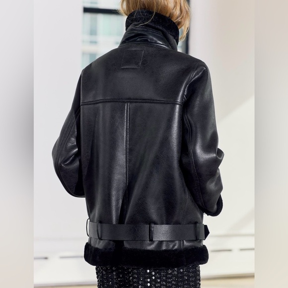 Zara Double Face Jacket ZW Collection - Picture 6 of 15
